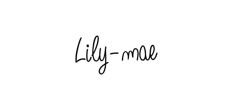 Angelique-Rose-font-FFP is a professional signature style that is perfect for those who want to add a touch of class to their signature. It is also a great choice for those who want to make their signature more unique. Get Lily-mae name to fancy signature for free. Lily-mae signature style 5 images and pictures png