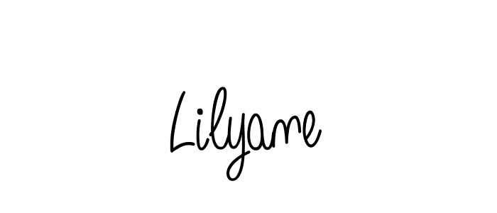 if you are searching for the best signature style for your name Lilyane. so please give up your signature search. here we have designed multiple signature styles  using Angelique-Rose-font-FFP. Lilyane signature style 5 images and pictures png