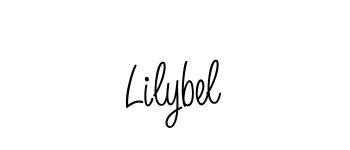 Create a beautiful signature design for name Lilybel. With this signature (Angelique-Rose-font-FFP) fonts, you can make a handwritten signature for free. Lilybel signature style 5 images and pictures png