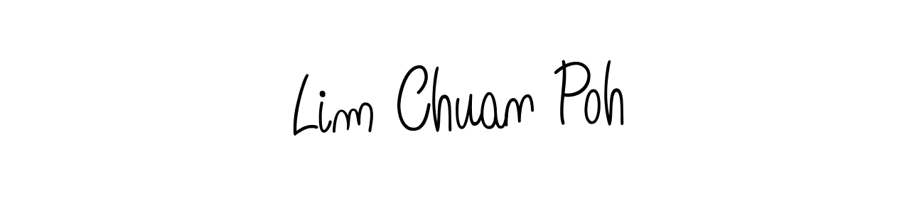 Lim Chuan Poh stylish signature style. Best Handwritten Sign (Angelique-Rose-font-FFP) for my name. Handwritten Signature Collection Ideas for my name Lim Chuan Poh. Lim Chuan Poh signature style 5 images and pictures png