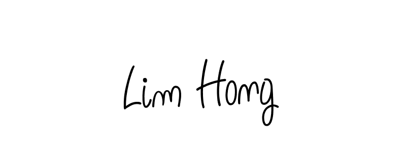 Once you've used our free online signature maker to create your best signature Angelique-Rose-font-FFP style, it's time to enjoy all of the benefits that Lim Hong name signing documents. Lim Hong signature style 5 images and pictures png