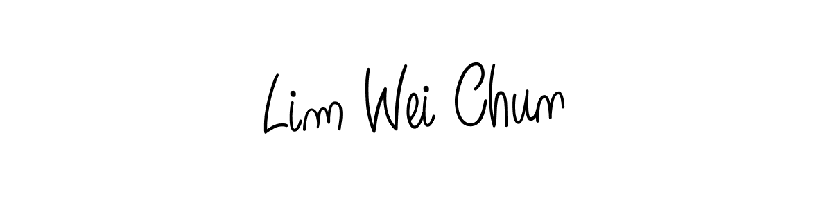 This is the best signature style for the Lim Wei Chun name. Also you like these signature font (Angelique-Rose-font-FFP). Mix name signature. Lim Wei Chun signature style 5 images and pictures png