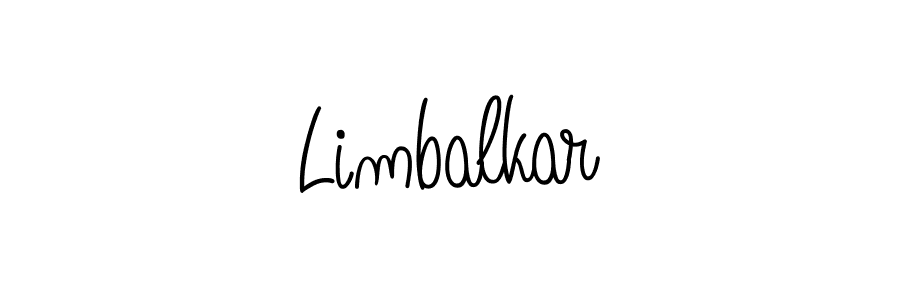Create a beautiful signature design for name Limbalkar. With this signature (Angelique-Rose-font-FFP) fonts, you can make a handwritten signature for free. Limbalkar signature style 5 images and pictures png