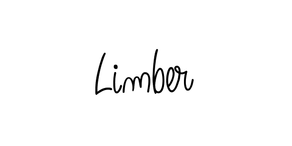 if you are searching for the best signature style for your name Limber. so please give up your signature search. here we have designed multiple signature styles  using Angelique-Rose-font-FFP. Limber signature style 5 images and pictures png