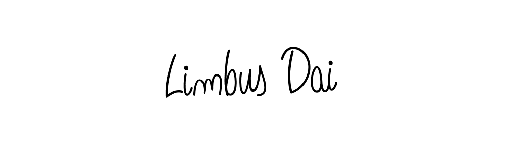You should practise on your own different ways (Angelique-Rose-font-FFP) to write your name (Limbus Dai) in signature. don't let someone else do it for you. Limbus Dai signature style 5 images and pictures png