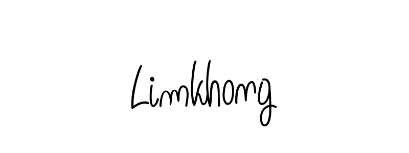 Create a beautiful signature design for name Limkhong. With this signature (Angelique-Rose-font-FFP) fonts, you can make a handwritten signature for free. Limkhong signature style 5 images and pictures png