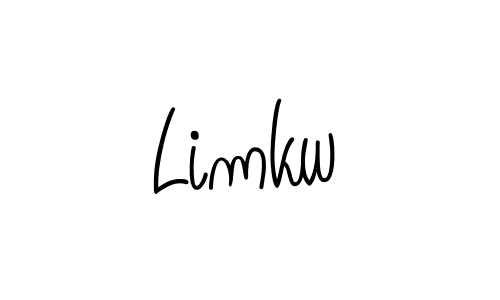 Also we have Limkw name is the best signature style. Create professional handwritten signature collection using Angelique-Rose-font-FFP autograph style. Limkw signature style 5 images and pictures png