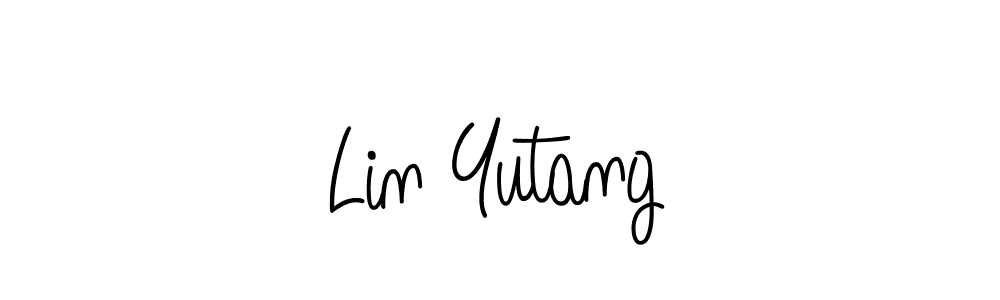 How to make Lin Yutang signature? Angelique-Rose-font-FFP is a professional autograph style. Create handwritten signature for Lin Yutang name. Lin Yutang signature style 5 images and pictures png