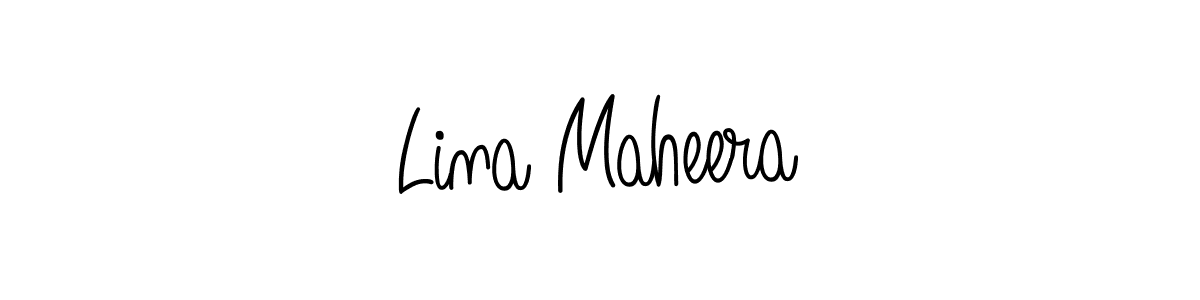if you are searching for the best signature style for your name Lina Maheera. so please give up your signature search. here we have designed multiple signature styles  using Angelique-Rose-font-FFP. Lina Maheera signature style 5 images and pictures png