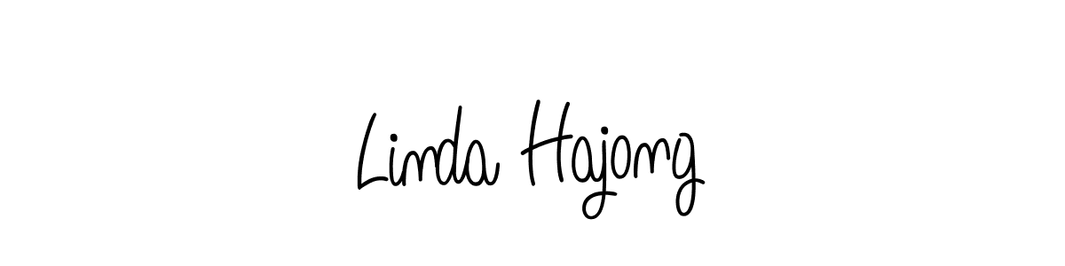 Once you've used our free online signature maker to create your best signature Angelique-Rose-font-FFP style, it's time to enjoy all of the benefits that Linda Hajong name signing documents. Linda Hajong signature style 5 images and pictures png