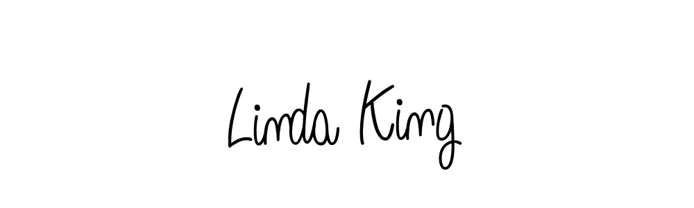 How to Draw Linda King signature style? Angelique-Rose-font-FFP is a latest design signature styles for name Linda King. Linda King signature style 5 images and pictures png