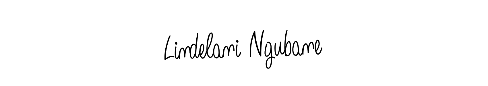 Also You can easily find your signature by using the search form. We will create Lindelani Ngubane name handwritten signature images for you free of cost using Angelique-Rose-font-FFP sign style. Lindelani Ngubane signature style 5 images and pictures png