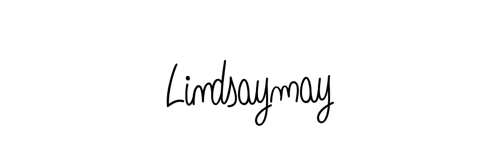 You should practise on your own different ways (Angelique-Rose-font-FFP) to write your name (Lindsaymay) in signature. don't let someone else do it for you. Lindsaymay signature style 5 images and pictures png