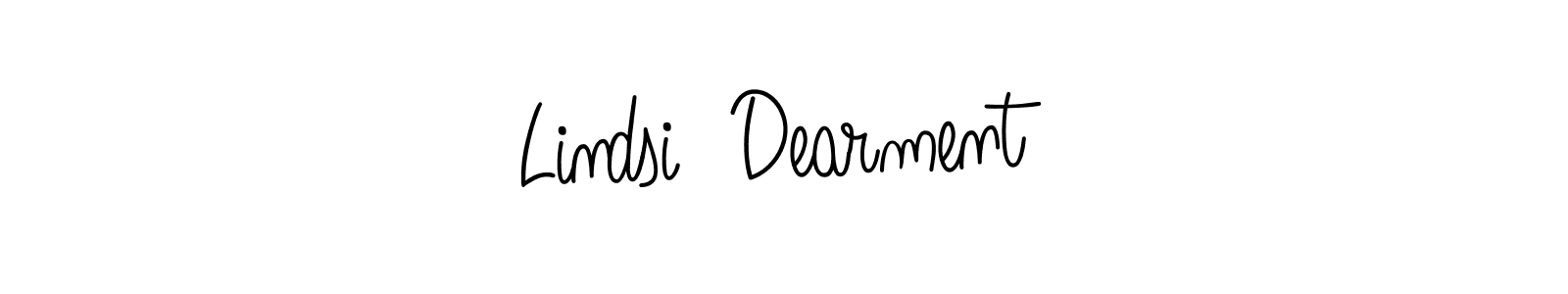 Similarly Angelique-Rose-font-FFP is the best handwritten signature design. Signature creator online .You can use it as an online autograph creator for name Lindsi  Dearment. Lindsi  Dearment signature style 5 images and pictures png