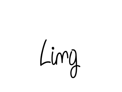 The best way (Angelique-Rose-font-FFP) to make a short signature is to pick only two or three words in your name. The name Ling include a total of six letters. For converting this name. Ling signature style 5 images and pictures png