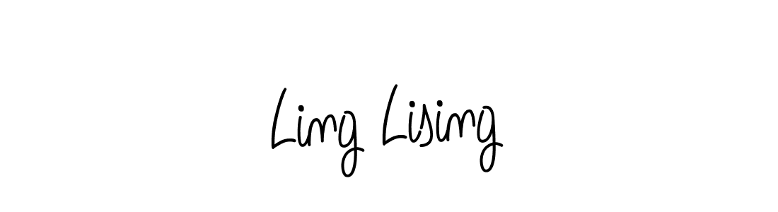 Best and Professional Signature Style for Ling Lising. Angelique-Rose-font-FFP Best Signature Style Collection. Ling Lising signature style 5 images and pictures png