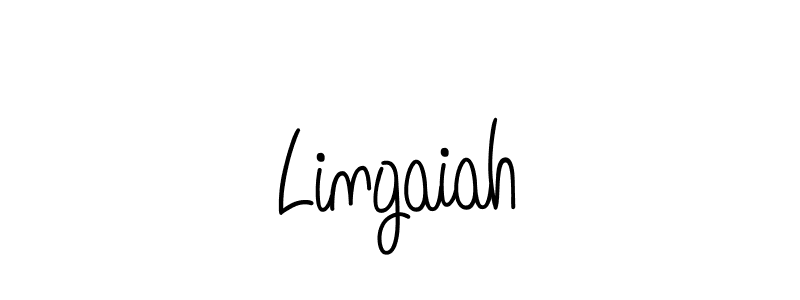 if you are searching for the best signature style for your name Lingaiah. so please give up your signature search. here we have designed multiple signature styles  using Angelique-Rose-font-FFP. Lingaiah signature style 5 images and pictures png