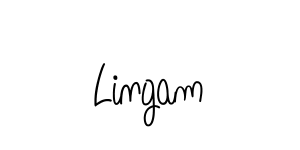 How to Draw Lingam signature style? Angelique-Rose-font-FFP is a latest design signature styles for name Lingam. Lingam signature style 5 images and pictures png