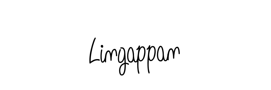 Create a beautiful signature design for name Lingappan. With this signature (Angelique-Rose-font-FFP) fonts, you can make a handwritten signature for free. Lingappan signature style 5 images and pictures png