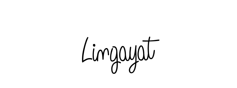 How to Draw Lingayat signature style? Angelique-Rose-font-FFP is a latest design signature styles for name Lingayat. Lingayat signature style 5 images and pictures png