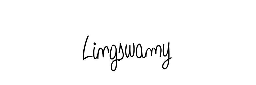 Make a short Lingswamy signature style. Manage your documents anywhere anytime using Angelique-Rose-font-FFP. Create and add eSignatures, submit forms, share and send files easily. Lingswamy signature style 5 images and pictures png