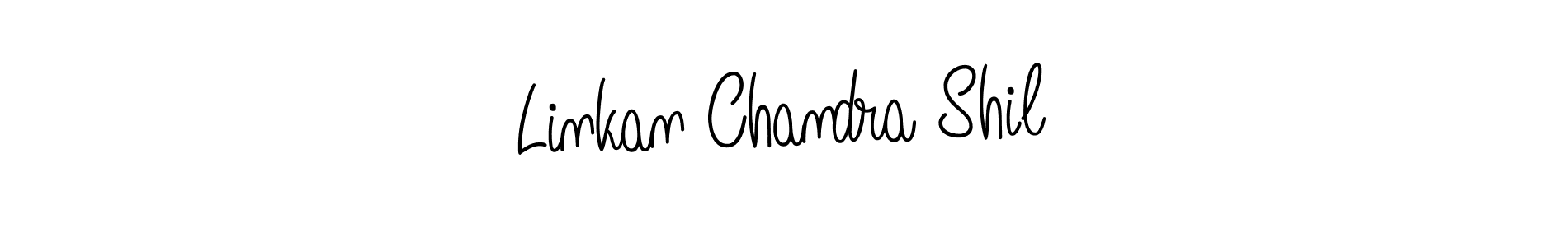 Also we have Linkan Chandra Shil name is the best signature style. Create professional handwritten signature collection using Angelique-Rose-font-FFP autograph style. Linkan Chandra Shil signature style 5 images and pictures png