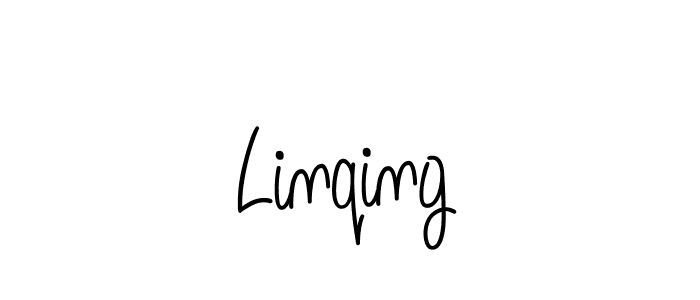 Once you've used our free online signature maker to create your best signature Angelique-Rose-font-FFP style, it's time to enjoy all of the benefits that Linqing name signing documents. Linqing signature style 5 images and pictures png