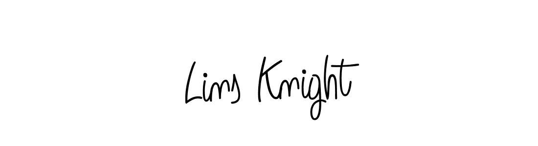 How to make Lins Knight signature? Angelique-Rose-font-FFP is a professional autograph style. Create handwritten signature for Lins Knight name. Lins Knight signature style 5 images and pictures png