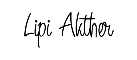 Express your personality with a custom Lipi Akther signature crafted with Angelique-Rose-font-FFP typography. Free transparent PNG download available. Lipi Akther signature style 5 images and pictures png