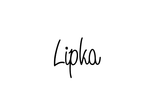 Make a beautiful signature design for name Lipka. Use this online signature maker to create a handwritten signature for free. Lipka signature style 5 images and pictures png