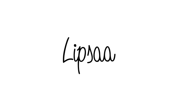 You should practise on your own different ways (Angelique-Rose-font-FFP) to write your name (Lipsaa) in signature. don't let someone else do it for you. Lipsaa signature style 5 images and pictures png