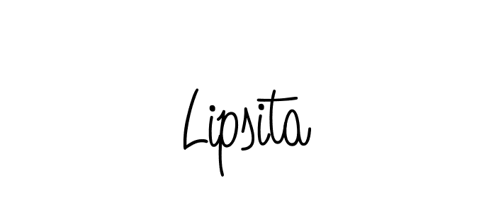 Similarly Angelique-Rose-font-FFP is the best handwritten signature design. Signature creator online .You can use it as an online autograph creator for name Lipsita. Lipsita signature style 5 images and pictures png