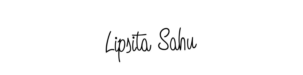 How to Draw Lipsita Sahu signature style? Angelique-Rose-font-FFP is a latest design signature styles for name Lipsita Sahu. Lipsita Sahu signature style 5 images and pictures png