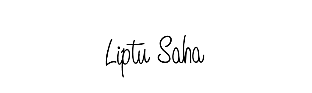 Also You can easily find your signature by using the search form. We will create Liptu Saha name handwritten signature images for you free of cost using Angelique-Rose-font-FFP sign style. Liptu Saha signature style 5 images and pictures png