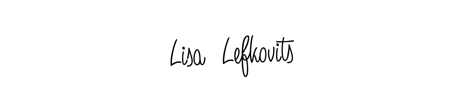 Once you've used our free online signature maker to create your best signature Angelique-Rose-font-FFP style, it's time to enjoy all of the benefits that Lisa  Lefkovits name signing documents. Lisa  Lefkovits signature style 5 images and pictures png