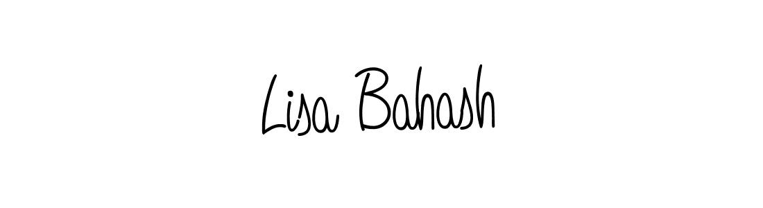 Once you've used our free online signature maker to create your best signature Angelique-Rose-font-FFP style, it's time to enjoy all of the benefits that Lisa Bahash name signing documents. Lisa Bahash signature style 5 images and pictures png