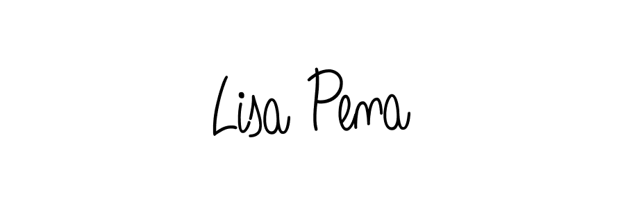 if you are searching for the best signature style for your name Lisa Pena. so please give up your signature search. here we have designed multiple signature styles  using Angelique-Rose-font-FFP. Lisa Pena signature style 5 images and pictures png