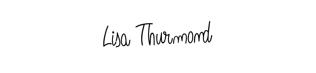 if you are searching for the best signature style for your name Lisa Thurmond. so please give up your signature search. here we have designed multiple signature styles  using Angelique-Rose-font-FFP. Lisa Thurmond signature style 5 images and pictures png