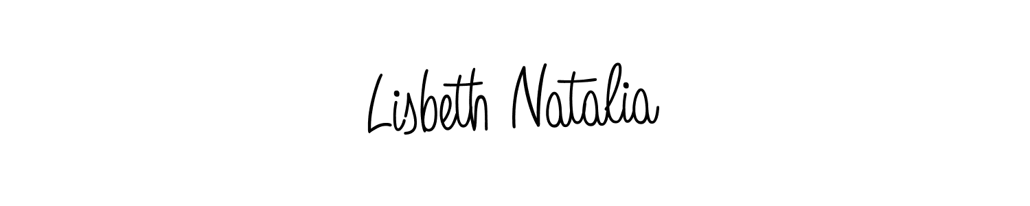 It looks lik you need a new signature style for name Lisbeth Natalia. Design unique handwritten (Angelique-Rose-font-FFP) signature with our free signature maker in just a few clicks. Lisbeth Natalia signature style 5 images and pictures png