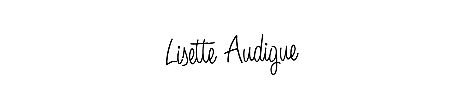 Best and Professional Signature Style for Lisette Audigue. Angelique-Rose-font-FFP Best Signature Style Collection. Lisette Audigue signature style 5 images and pictures png