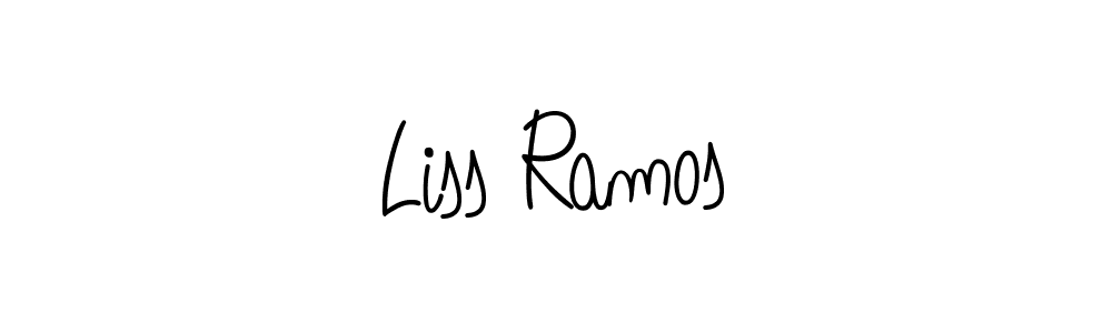 It looks lik you need a new signature style for name Liss Ramos. Design unique handwritten (Angelique-Rose-font-FFP) signature with our free signature maker in just a few clicks. Liss Ramos signature style 5 images and pictures png