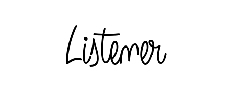 A timeless handwritten aesthetic for Listener. The Angelique-Rose-font-FFP font gives your signature a handcrafted feel with natural curves. Listener signature style 5 images and pictures png