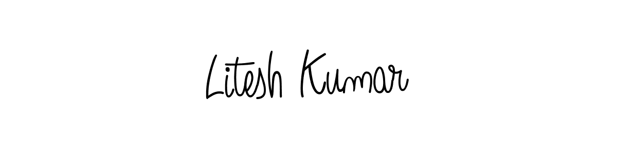 Make a short Litesh Kumar signature style. Manage your documents anywhere anytime using Angelique-Rose-font-FFP. Create and add eSignatures, submit forms, share and send files easily. Litesh Kumar signature style 5 images and pictures png