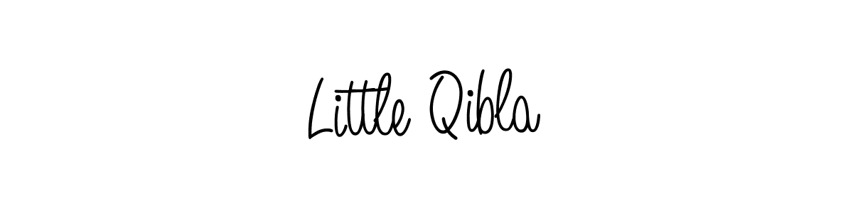 Make a beautiful signature design for name Little Qibla. With this signature (Angelique-Rose-font-FFP) style, you can create a handwritten signature for free. Little Qibla signature style 5 images and pictures png