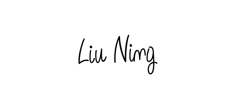 Best and Professional Signature Style for Liu Ning. Angelique-Rose-font-FFP Best Signature Style Collection. Liu Ning signature style 5 images and pictures png