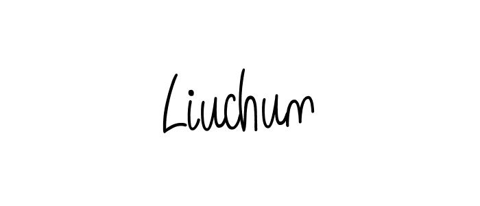 It looks lik you need a new signature style for name Liuchun. Design unique handwritten (Angelique-Rose-font-FFP) signature with our free signature maker in just a few clicks. Liuchun signature style 5 images and pictures png