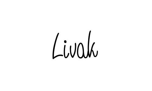 Also You can easily find your signature by using the search form. We will create Livak name handwritten signature images for you free of cost using Angelique-Rose-font-FFP sign style. Livak signature style 5 images and pictures png