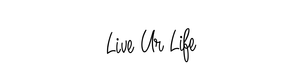 Angelique-Rose-font-FFP is a professional signature style that is perfect for those who want to add a touch of class to their signature. It is also a great choice for those who want to make their signature more unique. Get Live Ur Life name to fancy signature for free. Live Ur Life signature style 5 images and pictures png
