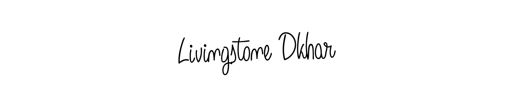 How to Draw Livingstone Dkhar signature style? Angelique-Rose-font-FFP is a latest design signature styles for name Livingstone Dkhar. Livingstone Dkhar signature style 5 images and pictures png