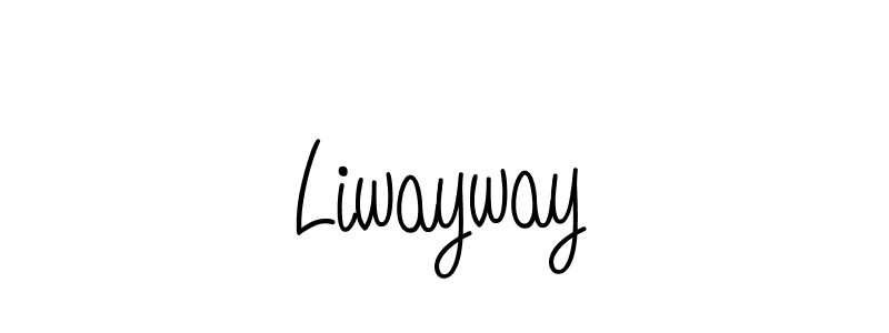 Create a beautiful signature design for name Liwayway. With this signature (Angelique-Rose-font-FFP) fonts, you can make a handwritten signature for free. Liwayway signature style 5 images and pictures png